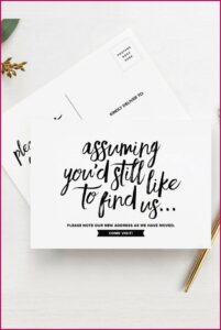 Funny Moving Announcement Wording