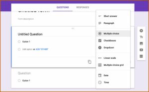 Google Docs Online Form Builder
