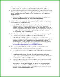 Government Of Canada Partnership Agreement Template