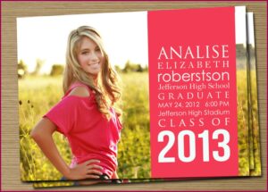 Graduation Announcements Wording Valedictorian