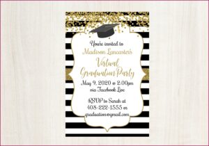 Graduation Party Invitations With Photo Insert