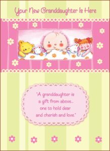 Granddaughter Birth Announcement Wording