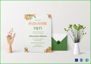 Housewarming Invitation Template Psd