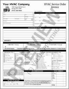 Hvac Maintenance Checklist Template
