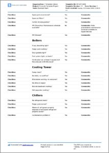 Hvac Maintenance Checklist Template Excel
