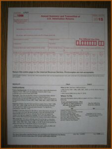 Irs Form 1099 And 1096