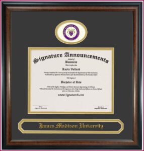 James Madison University Graduation Announcements