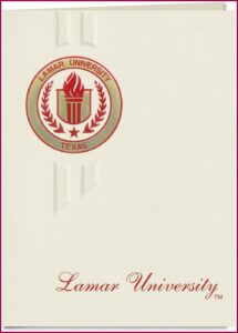 Lamar University Graduation Announcements