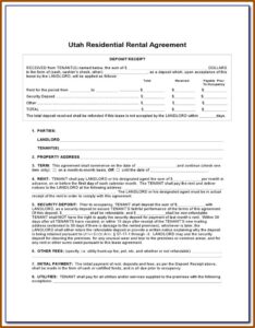Landlord Forms For Tenants