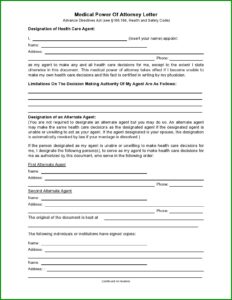 Limited Power Of Attorney Template South Africa