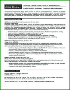 Lvn Sample Resume Home Health