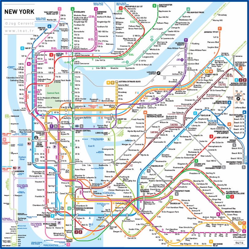 Maps Subways New York City