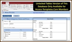 Microsoft Access Employee Training Database Template Free Download