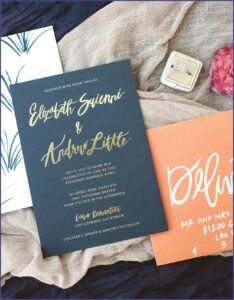 Navy And Gold Wedding Invitations Uk