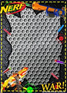 Nerf Gun Birthday Party Invitations Printable