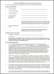 Office Rental Agreement Template Uk