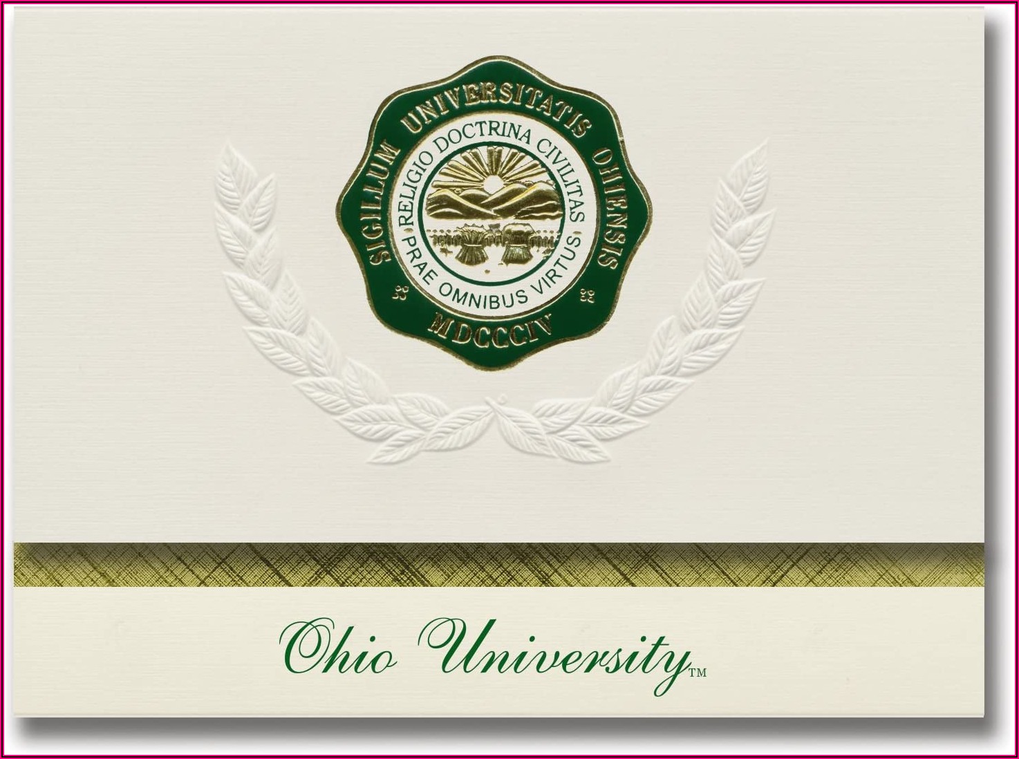 Ohio University Graduation Announcements