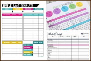 Personal Financial Plan Template Excel