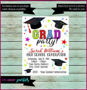 Personalized Photo Graduation Announcements