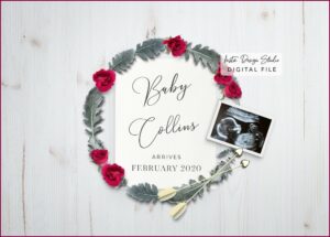 Personalized Pregnancy Announcement Cards