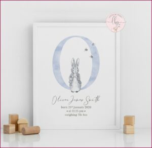 Peter Rabbit Baby Announcements