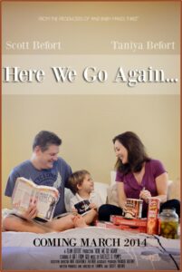 Pregnancy Announcement Movie Poster Template Free