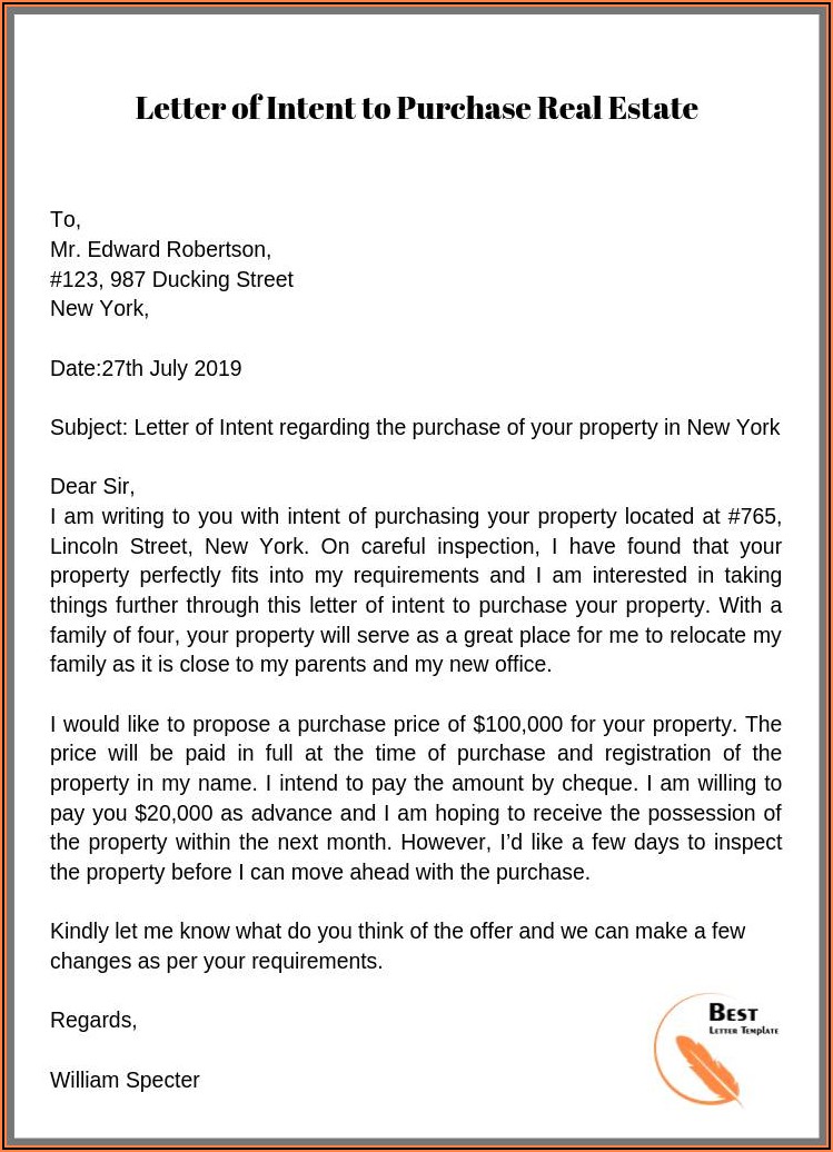 Real Estate Agent Announcement Letter