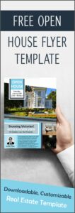 Real Estate Open House Flyer Template Free