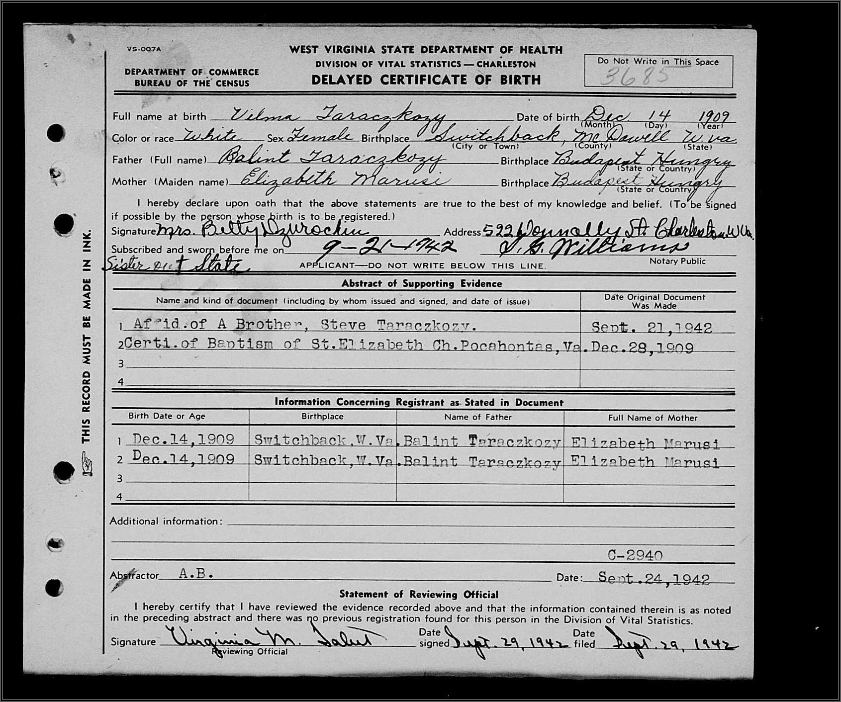 Register Guard Marriage Records