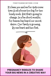 Riddles For Baby Announcement