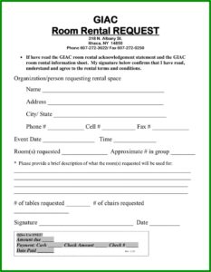 Room Rental Lease Agreement Ny