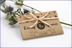 Rustic Country Style Wedding Invitations