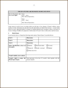 Rv Park Rental Agreement Template Texas