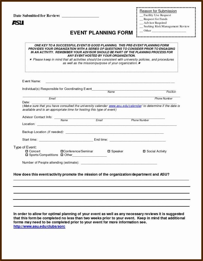 Sample Event Planner Contract Agreement