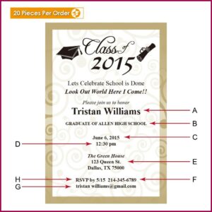 Sample Graduation Announcement Wording