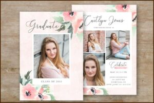 Senior Announcements Templates