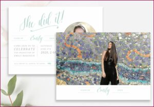 Senior Graduation Announcement Templates For Photographers