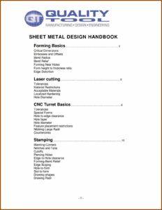 Sheet Metal Forming Basics