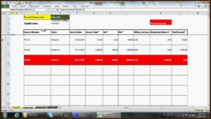 Simple Bookkeeping Template Excel