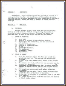 Sports Club Bylaws Template