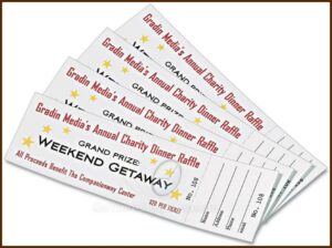 Staples Raffle Ticket Template