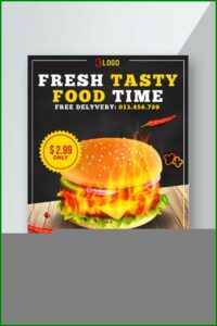 Template Menu Cafe Psd Gratis