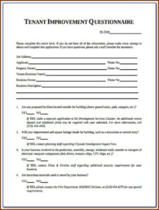 Tenant Screening Application Form Pdf