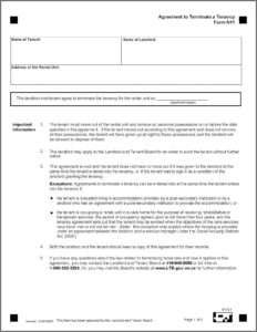 Tenants In Common Agreement Template Ontario