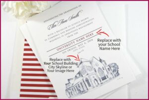 Texas Tech College Graduation Announcements