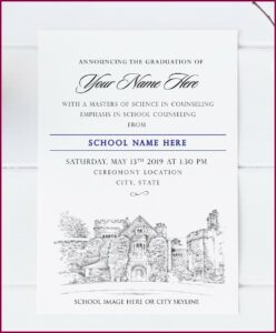 Texas Tech Graduation Announcements 2019