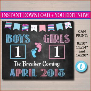 Tie Breaker Pregnancy Announcement