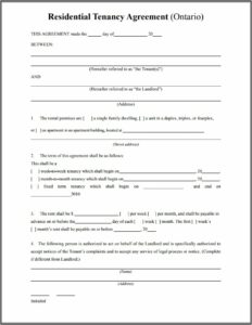 Uk House Rental Agreement Sample