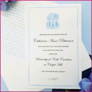 Unc Chapel Hill Graduation Announcements