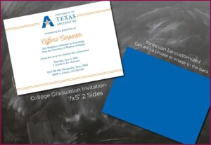 University Graduation Announcement Wording